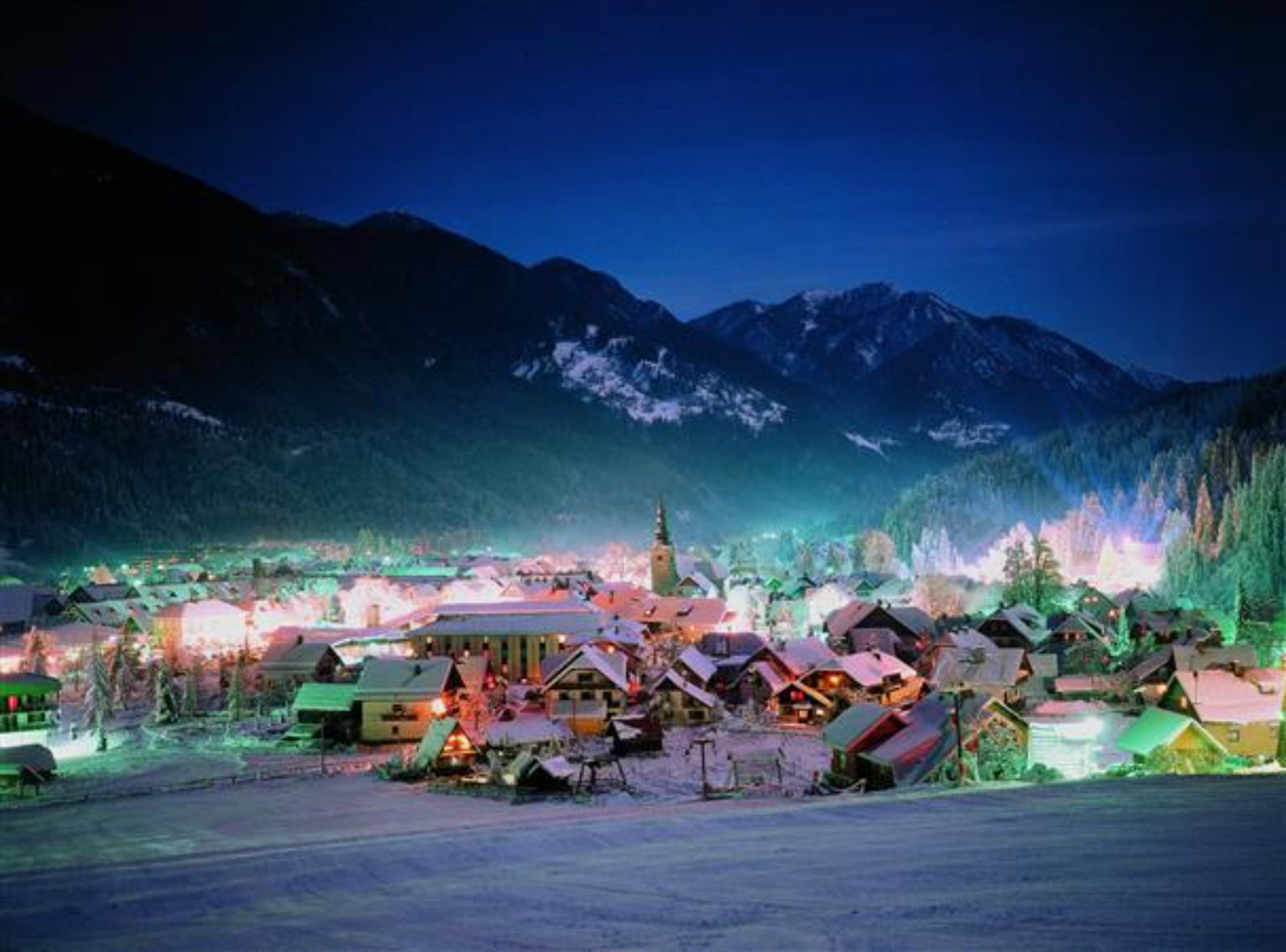 Kranjska Gora pod snegom